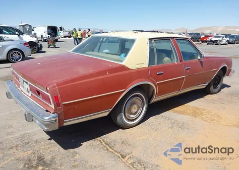 1977 Chevrolet Caprice from USA, damaged, VIN 1N69L7C174817